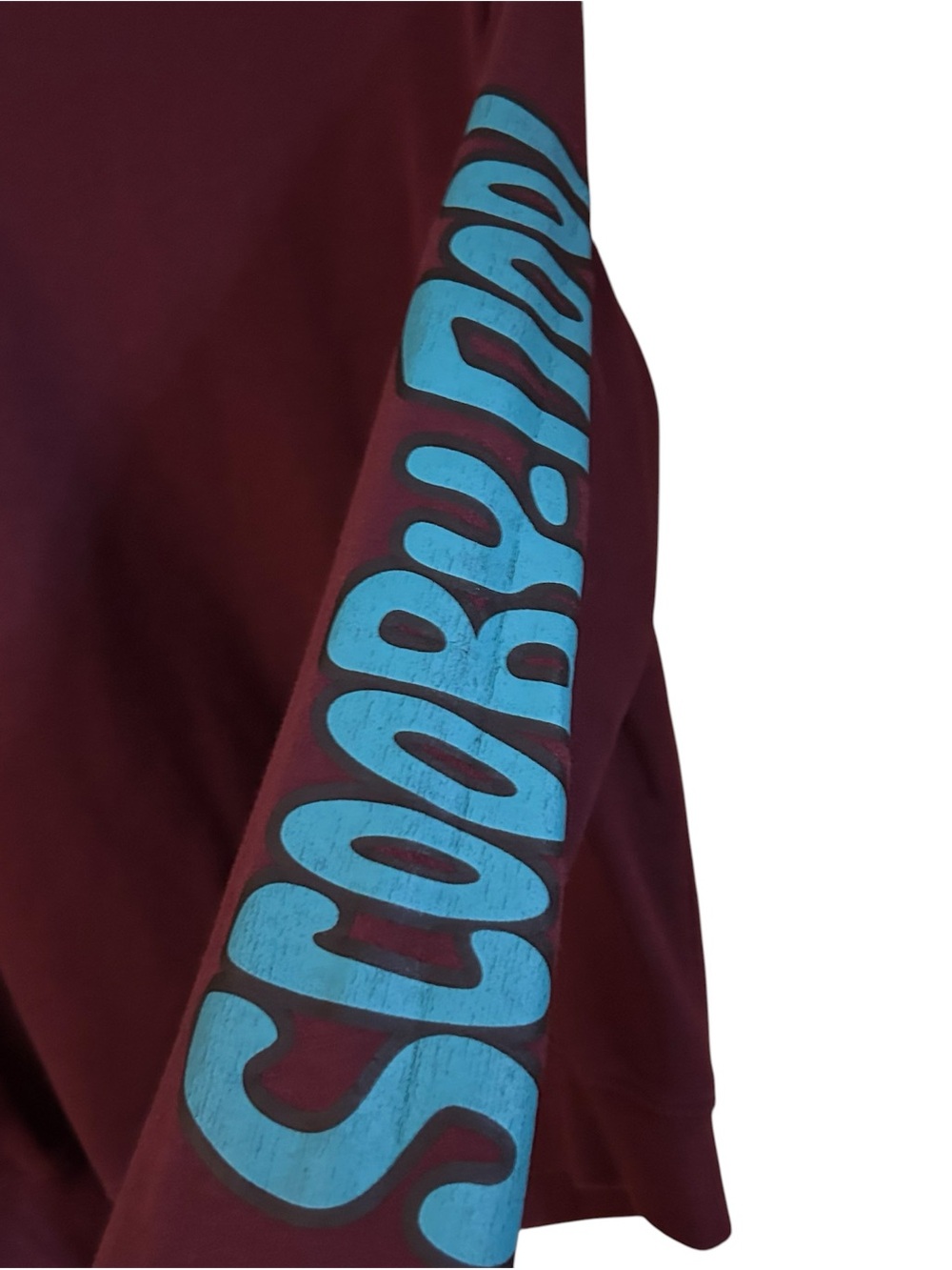 Scooby-Doo Graphic Crewneck Sweatshirt - Maroon. Size Large - Picture 4 of 8